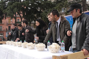 Brasiliano Campione del mondo mangiatori di torrone